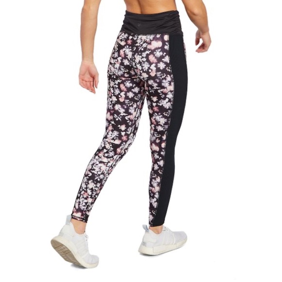 High Waisted Floral Leggings - Picture 1 of 13